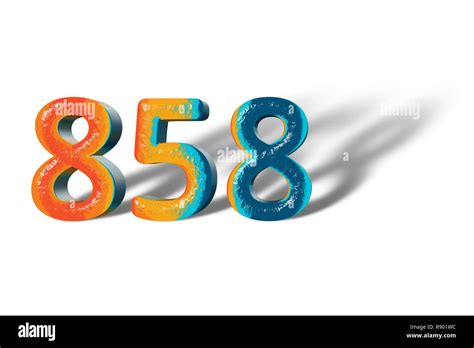 3D Lotto Number: 858 .